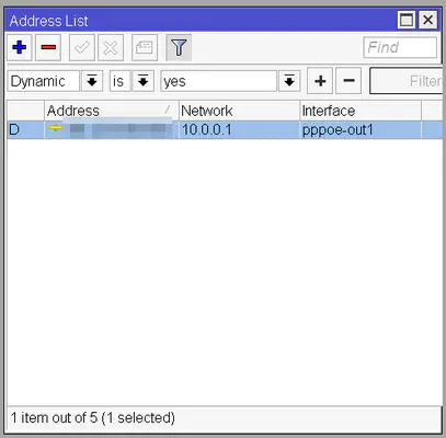 Public IP address of your router